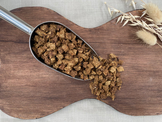 Vleesblokjes puur mini