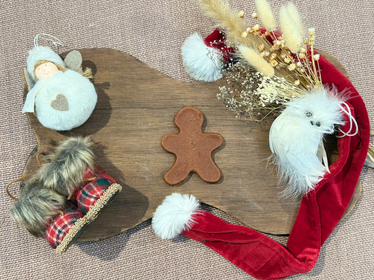 Peperkoekmannetje plat