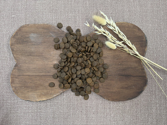 HERT MET ZOETE AARDAPPEL EN MOERBEI GRAANVRIJ