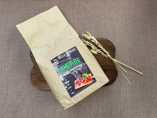 LAM MET ZOETE AARDAPPEL EN MUNT GRAANVRIJ