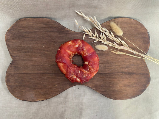 Runderdonut omwikkeld met eend