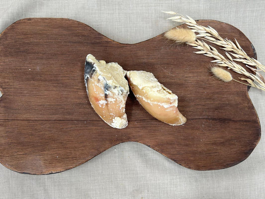 kauwhoefje gevuld met paté