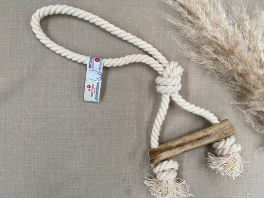Corde avec noeud en bois de cerf