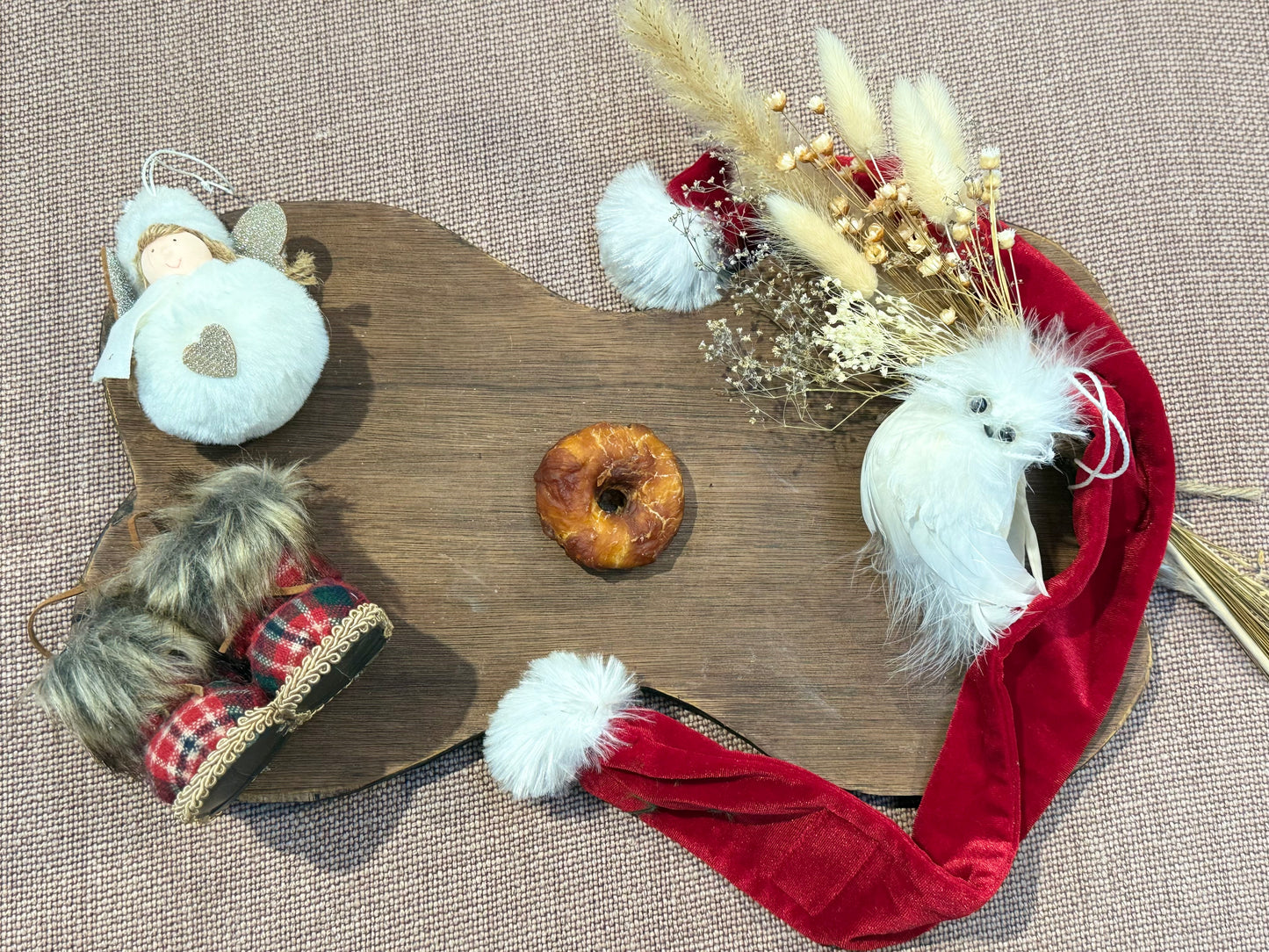 Runderdonut met kip mini