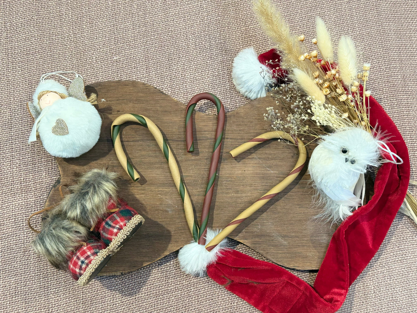 Kerstsuikerstok (zonder suiker ;-) )