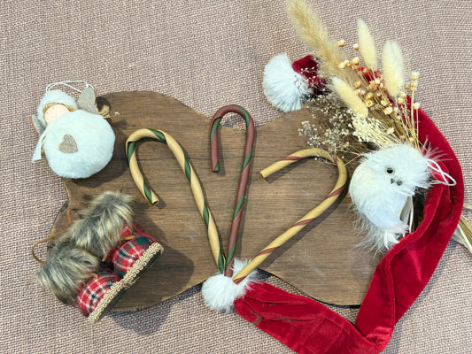 Kerstsuikerstok (zonder suiker ;-) )